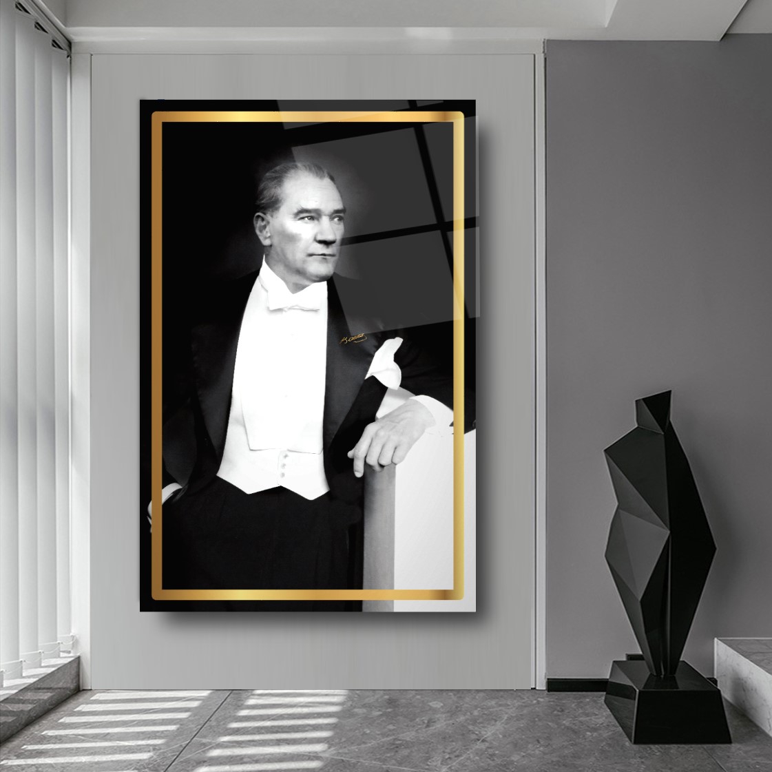 Atatürk Cam Tablo