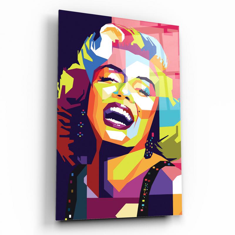 Marilyn Monroe Cam Tablo