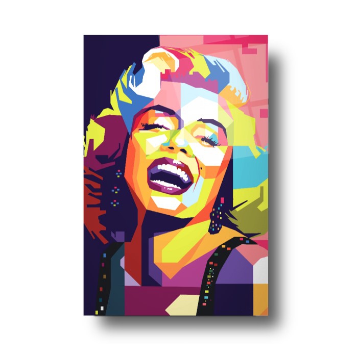 Marilyn Monroe Cam Tablo