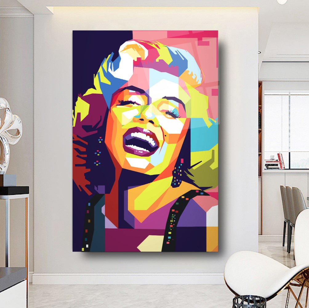 Marilyn Monroe Cam Tablo