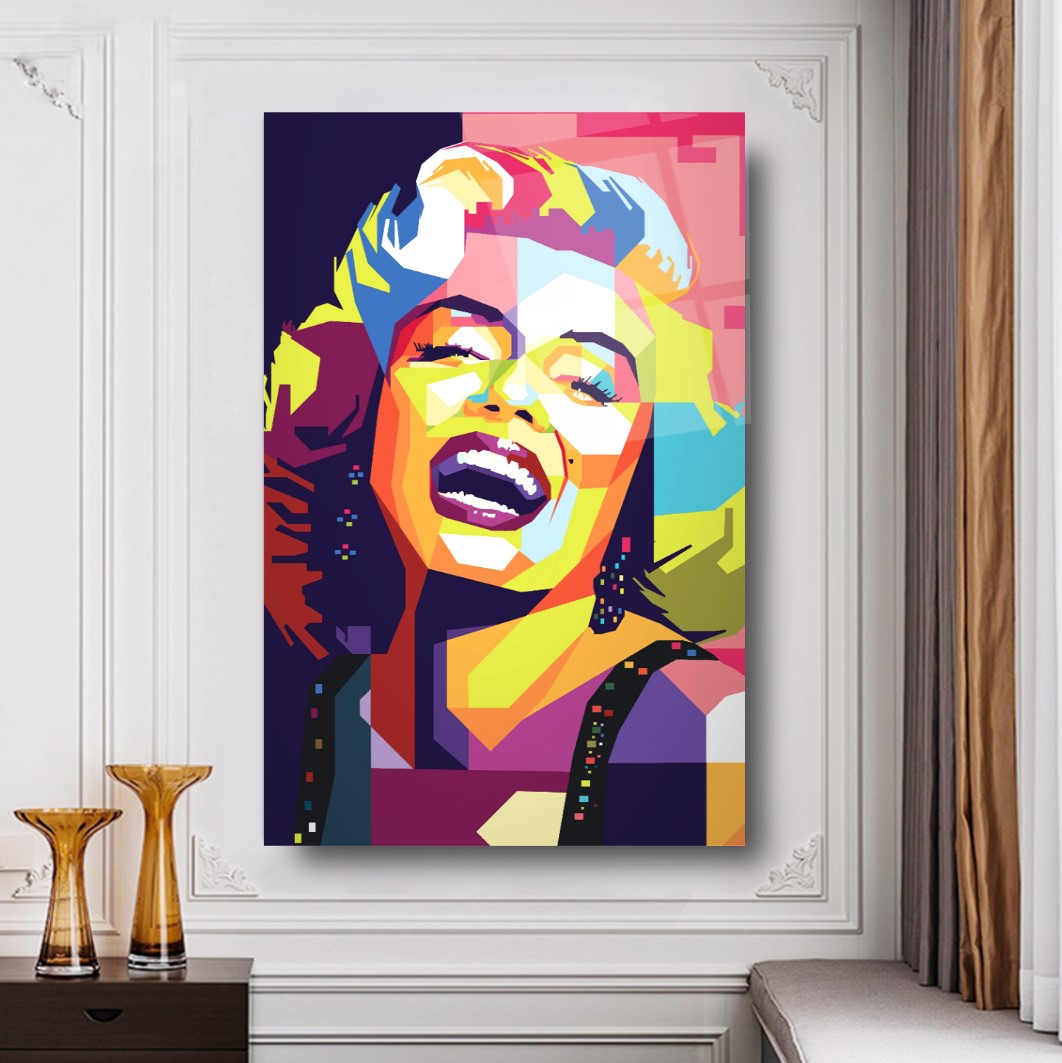 Marilyn Monroe Cam Tablo