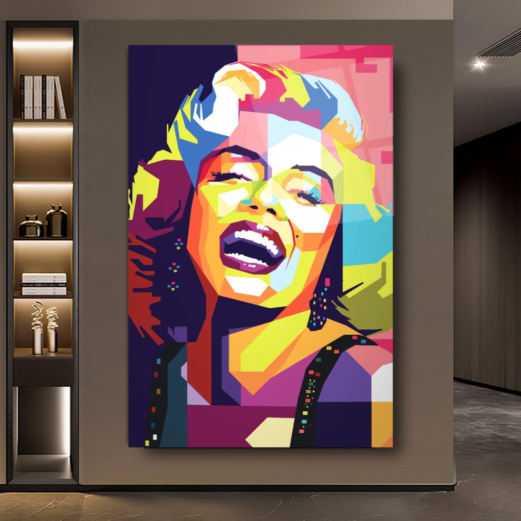 Marilyn Monroe Cam Tablo