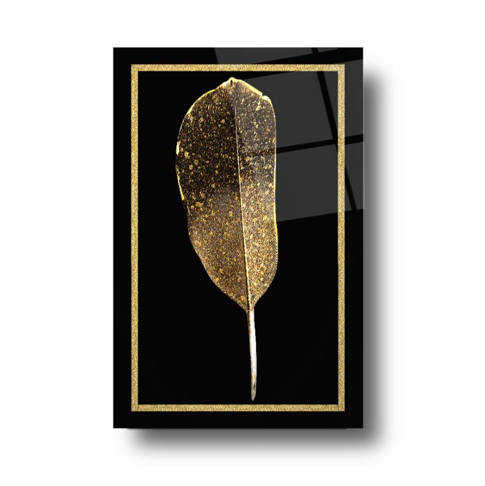 Gold Tüy Cam Tablo