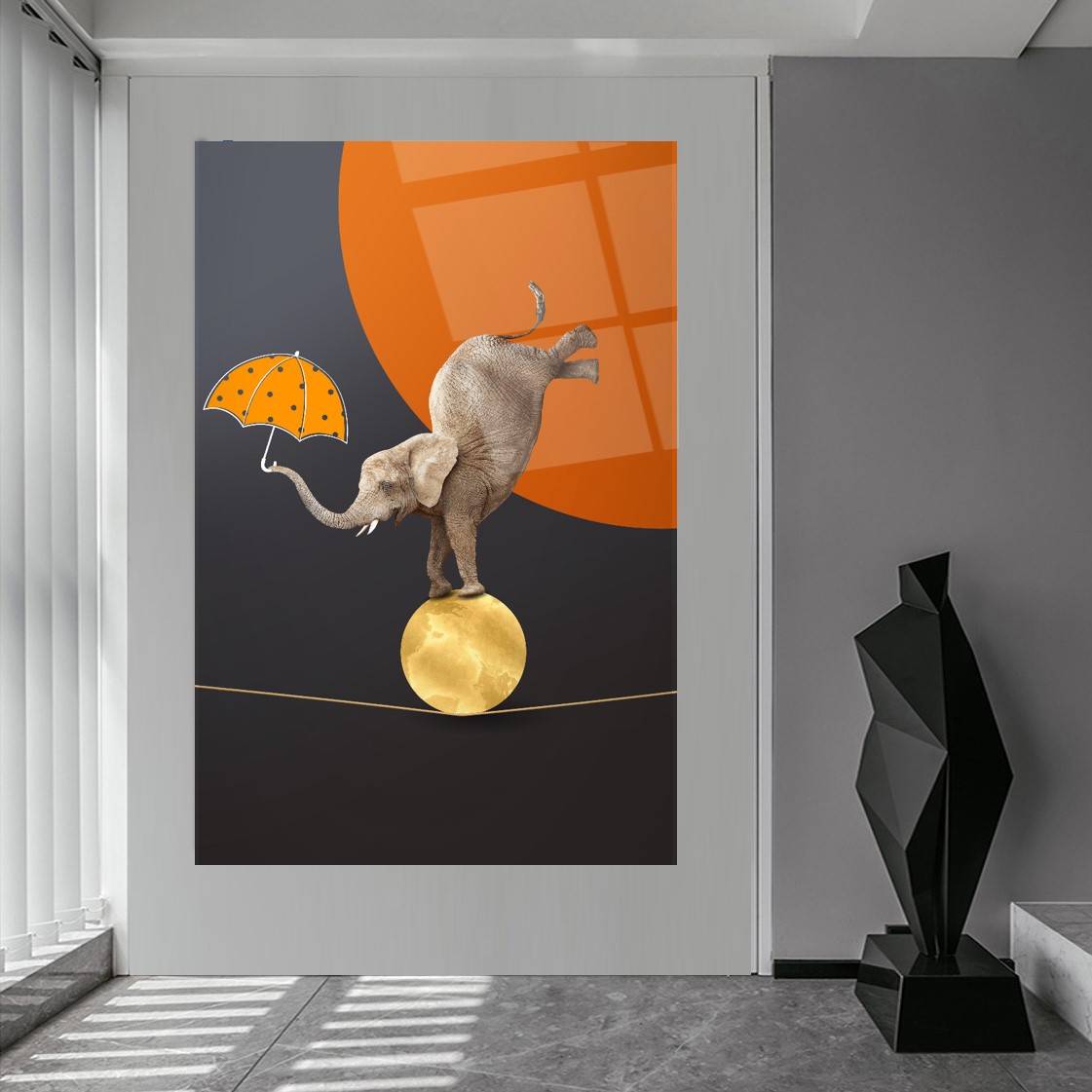 Cambaz Fil Cam Tablo