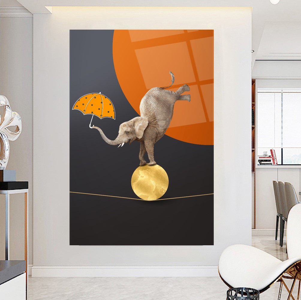 Cambaz Fil Cam Tablo