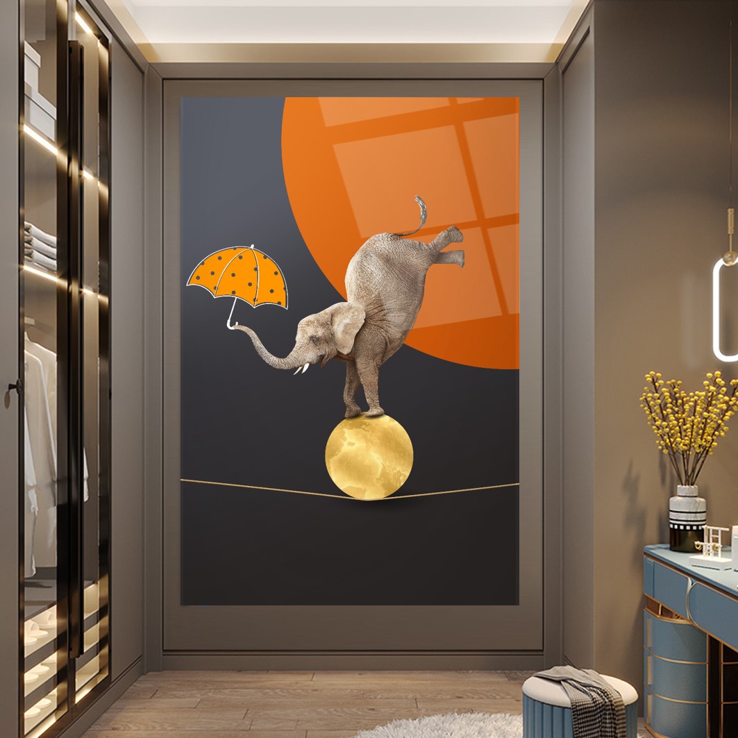 Cambaz Fil Cam Tablo