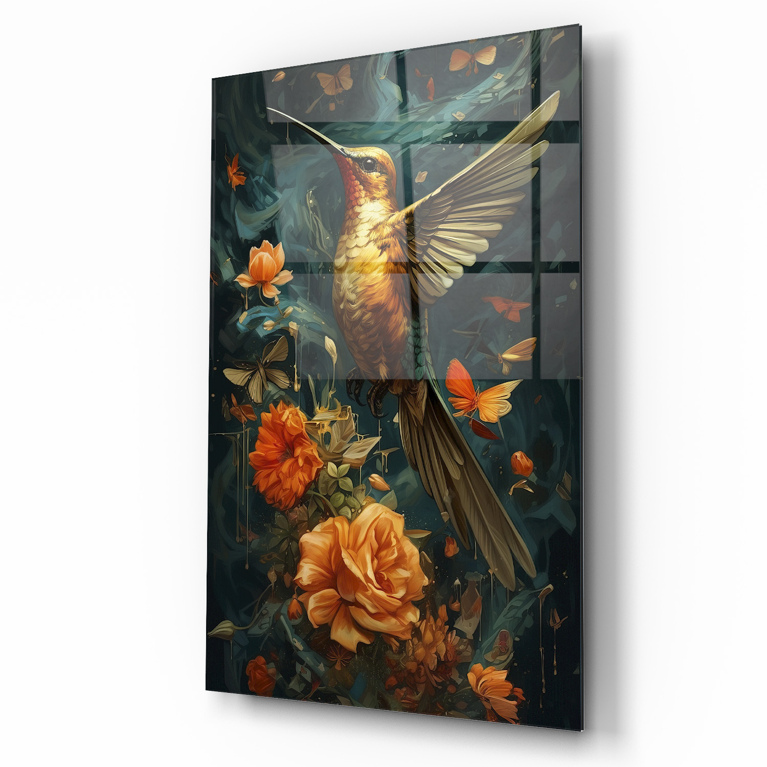 Yalıçapkını Cam Tablo