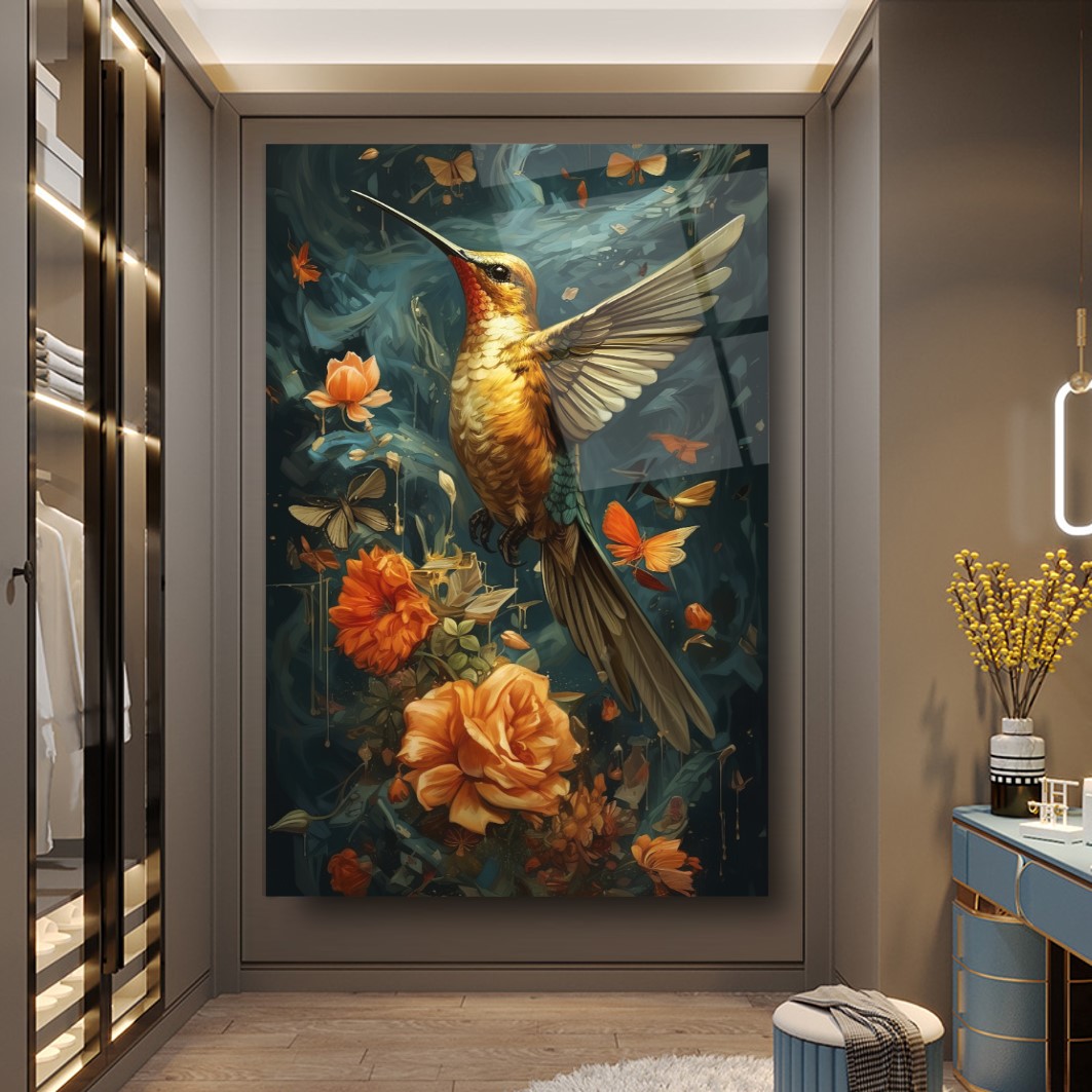 Yalıçapkını Cam Tablo