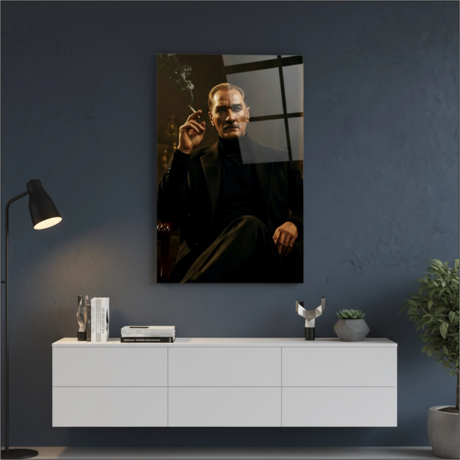 Atatürk Cam Tablo