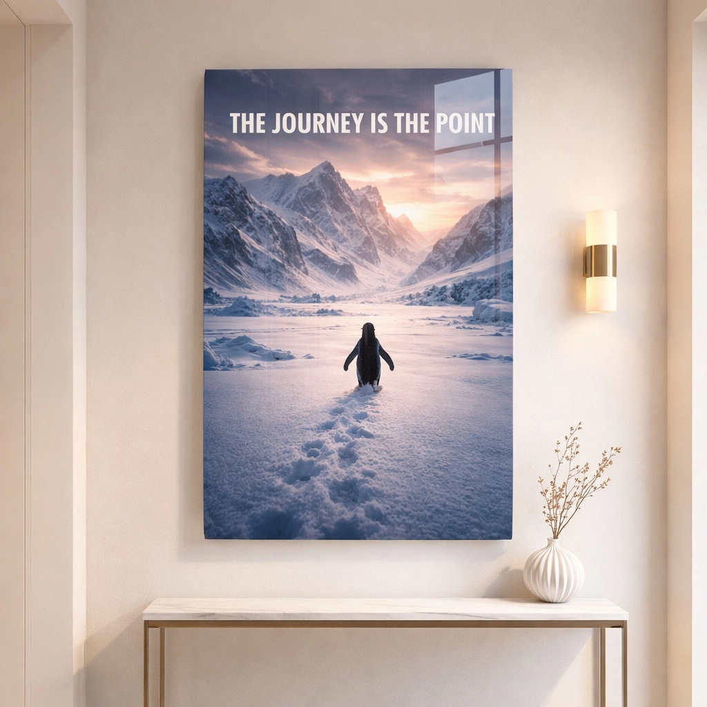 Asi Penguen Cam Tablo