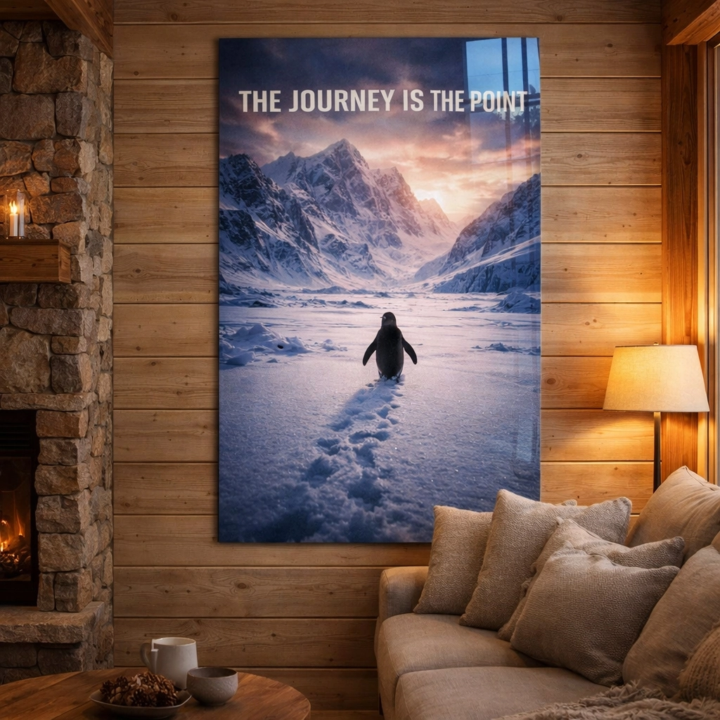 Asi Penguen Cam Tablo