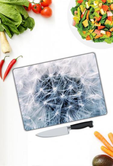 Karahindiba Desen Cam Kesme Tablası