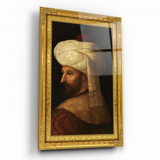 Fatih Sultan Mehmet Cam Tablo