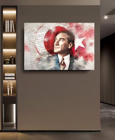 Atatürk Cam Tablo