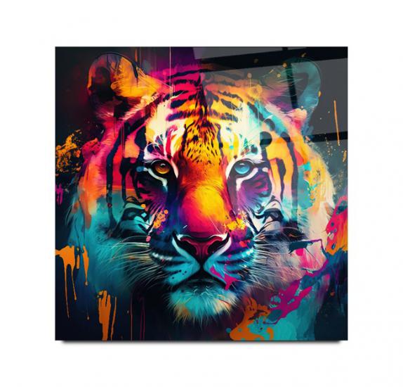 Aslan Cam Tablo