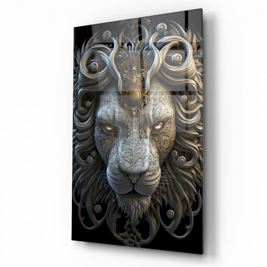 Aslan Cam Tablo