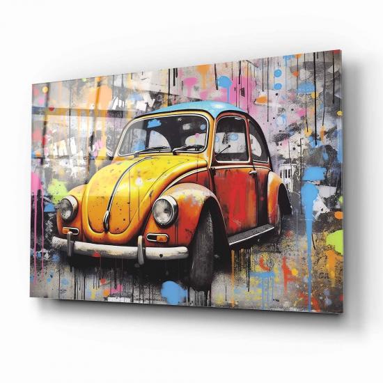 Vosvos Araba Cam Tablo