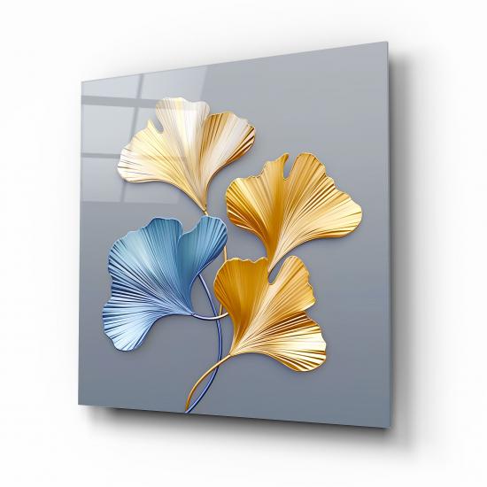 Çiçekler Cam Tablo