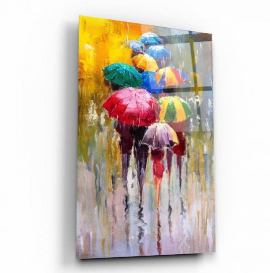 Şemsiyeler Cam Tablo