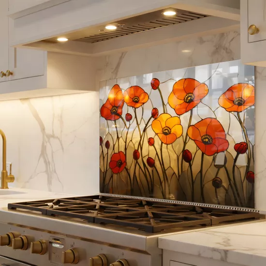 Gelincik Ocak Arkası Cam Koruyucu