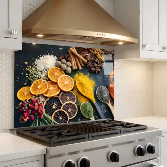 Baharatlı Ocak Arkası Cam Koruyucu