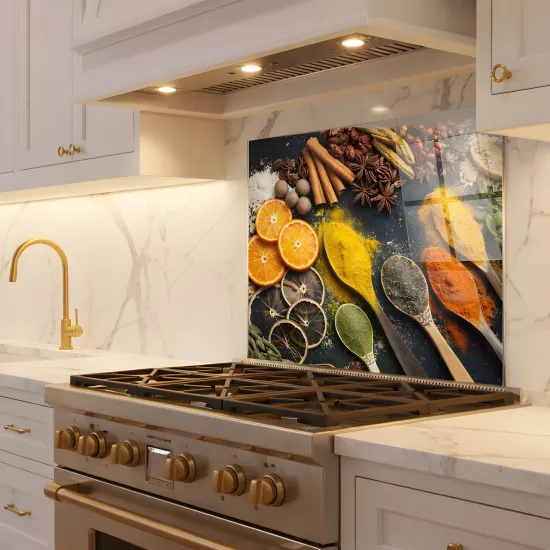 Baharatlı Ocak Arkası Cam Koruyucu