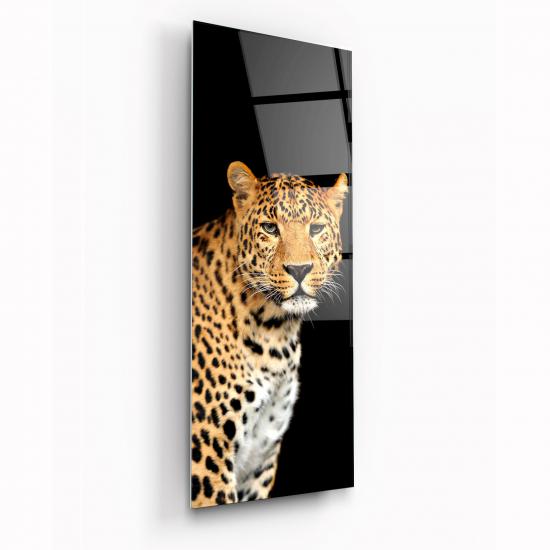 Leopar Panoramik Cam Tablo