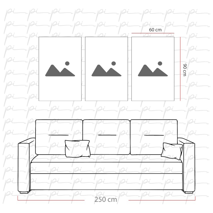 Müzik Enstrümanları Triple Cam Tablo